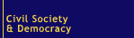 Ciivil Society & Democracy
