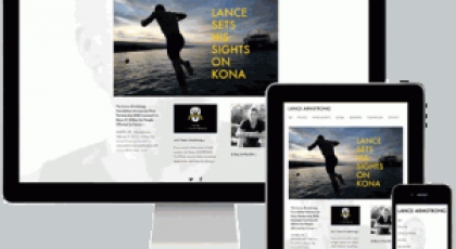 SpaceCraft Launches Product to Create Websites That Work Across Mobile Phones, Tablets, and PCs – Lance Armstrong Among First Customers